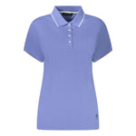 North Sails Blue Cotton Women Polo Shirt NO-35931-L