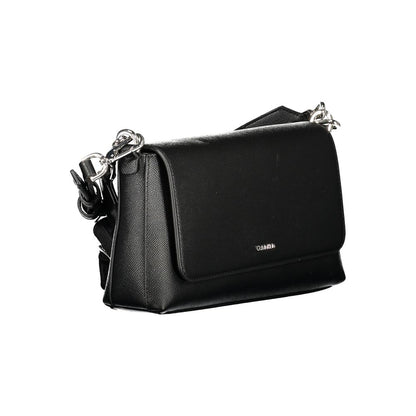 Calvin Klein Black Polyurethane Women's Handbag