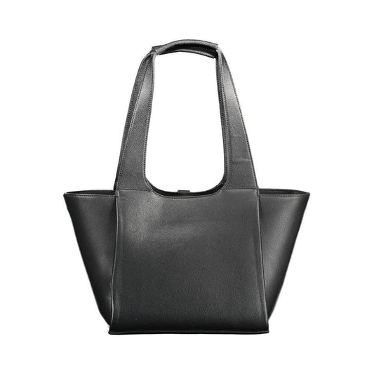 Tommy Hilfiger Black Polyethylene Women Handbag TO-17474