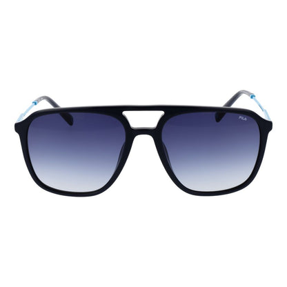 Fila Black Cellulose Acetate Sunglasses