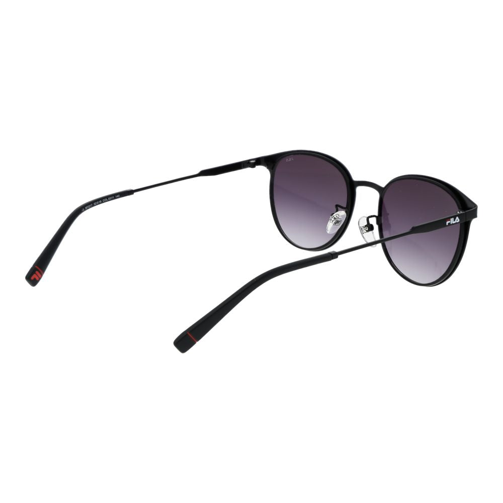 Fila Black Stainless Steel Sunglasses
