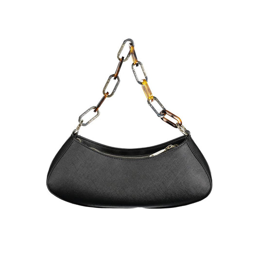 Mario Valentino Black Polyethylene Handbag VA-31053
