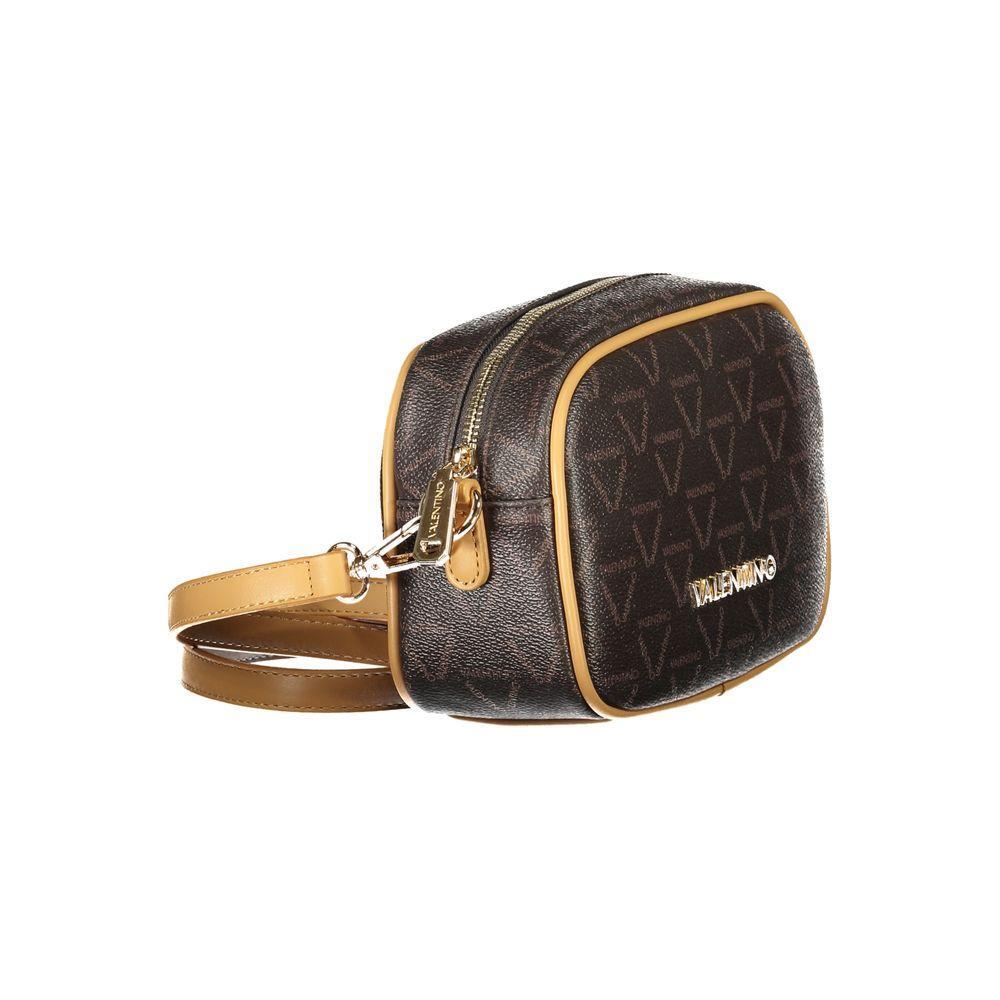 Mario Valentino Brown Polyethylene Handbag VA-36078