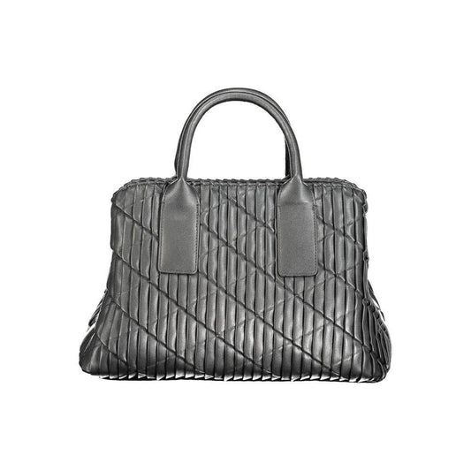 Mario Valentino Black Polyethylene Handbag VA-31046