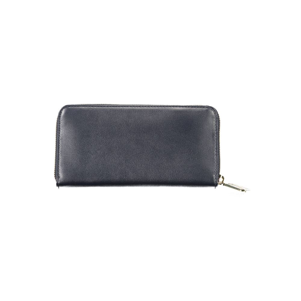 Tommy Hilfiger Blue Leather Women's Wallet