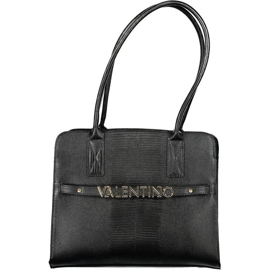 Mario Valentino Black Polyethylene Handbag VA-24273