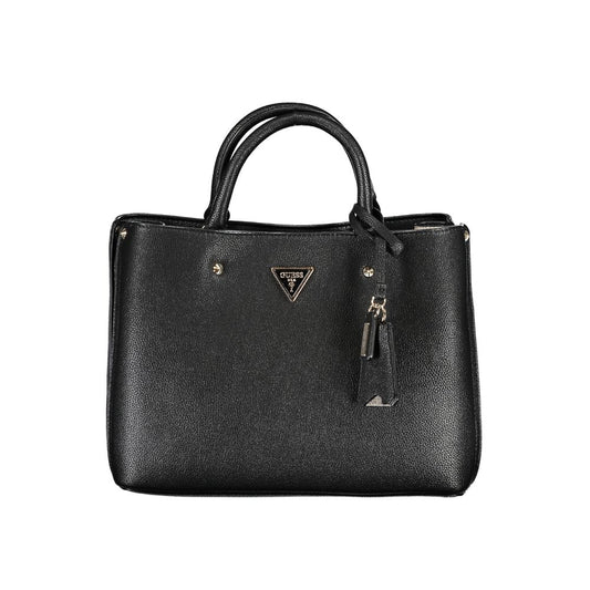 Guess Jeans Black Polyethylene Handbag GU-23622