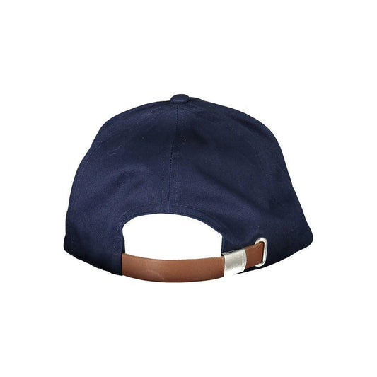 La Martina Blue Cotton Hats & Cap LA-21486
