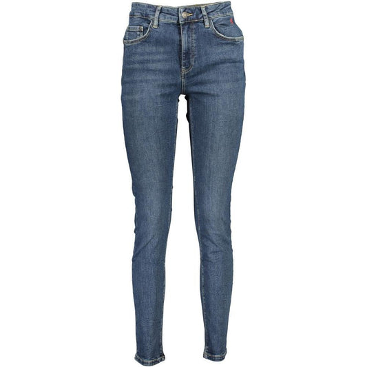 Desigual Blue Cotton Jeans & Pant DE-24914-38