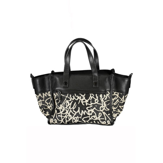 Desigual Black Polyester Handbag DE-24434