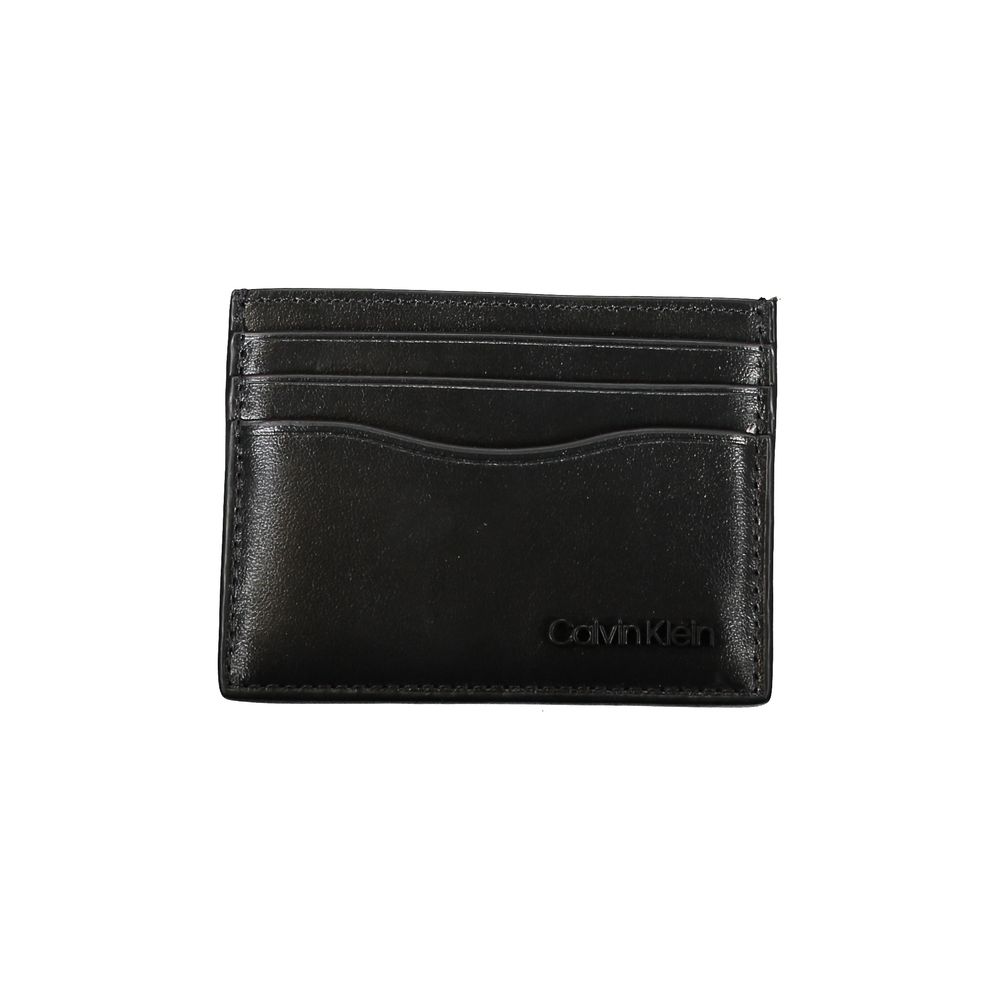 Calvin Klein Nero Leather Men Wallet