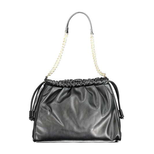 Mario Valentino Black Polyethylene Handbag VA-31072