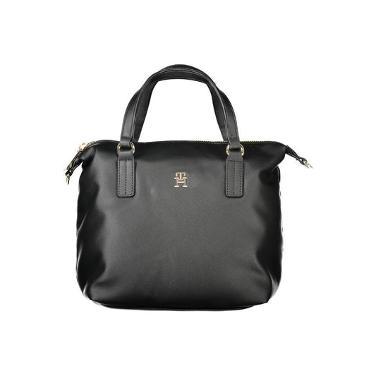 Tommy Hilfiger Black Polyester Women Handbag TO-33682
