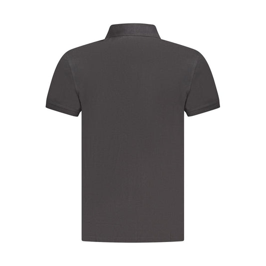 Timberland Black Cotton Men Polo Shirt TI-35446-S