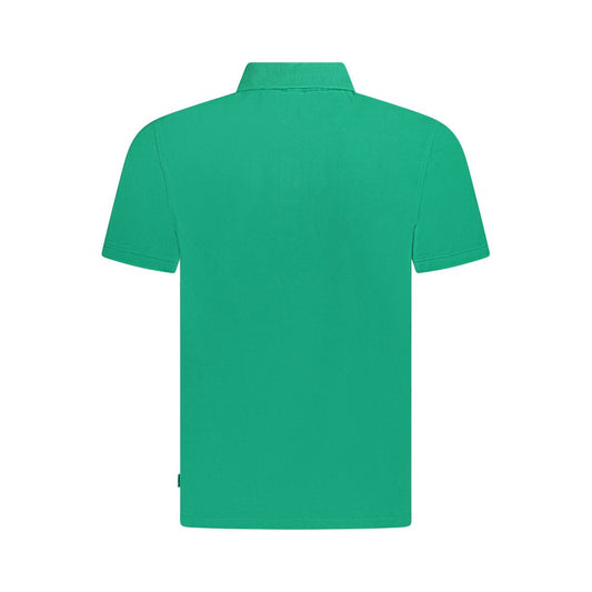 Pepe Jeans Green Cotton Polo Shirt PE-35606-S