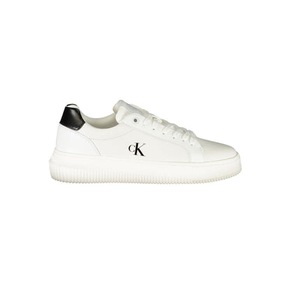 Calvin Klein Bianco Polyurethane Women Sneaker