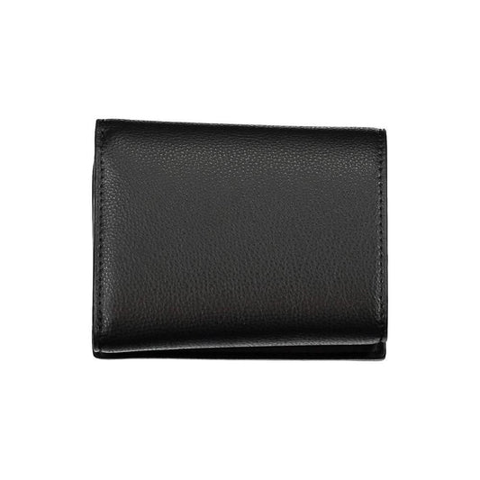 Tommy Hilfiger Black Polyethylene Women Wallet TO-20474