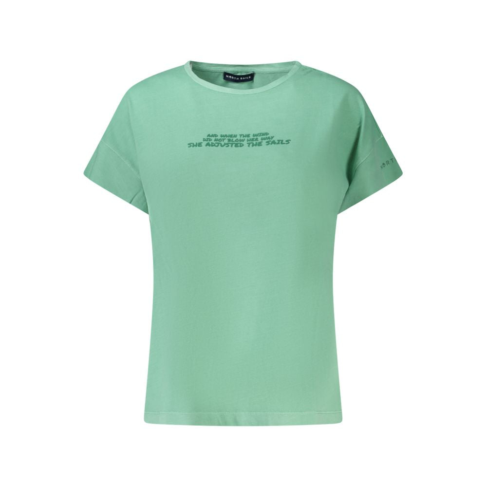 North Sails Green Cotton Tops & T-Shirt NO-35969-XS