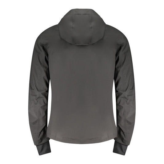 K-WAY Black Polyester Men Jacket KW-38643-S