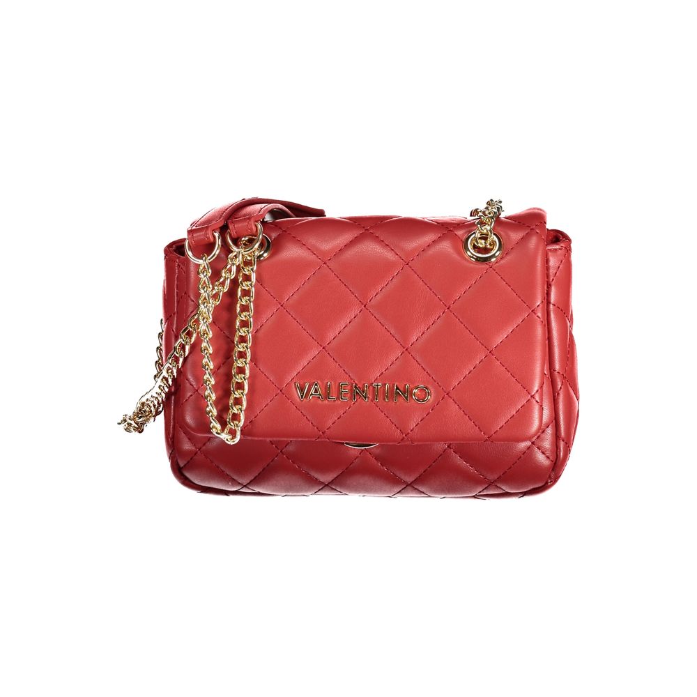 Mario Valentino Rosso Polyurethane Women Shoulder Bag