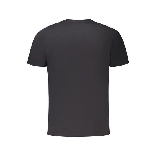 North Sails Black Cotton Men T-Shirt NO-34373-S