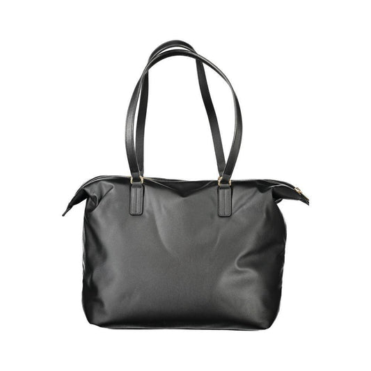 Tommy Hilfiger Black Polyester Women Handbag TO-33680
