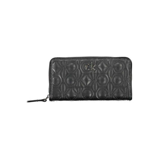 Calvin Klein Nero Poliuretano Women Wallet