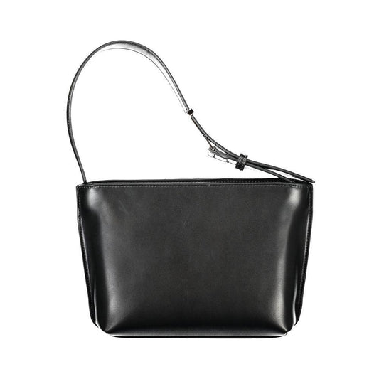 Calvin Klein Black Polyester Women Handbag CA-33649