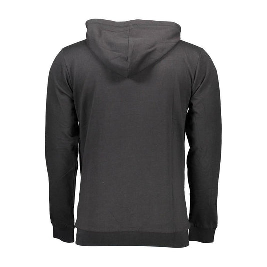 Sergio Tacchini Black Cotton Men Sweater SE-37296-S