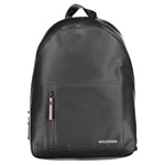 Tommy Hilfiger Black Polyester Backpack TO-30689