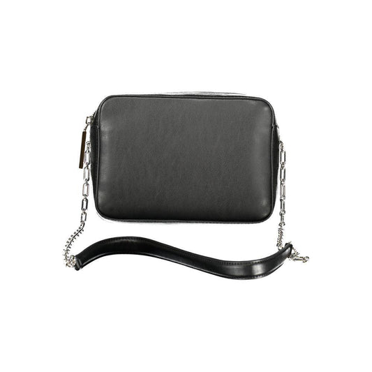 Calvin Klein Black Polyester Women Handbag CA-36308