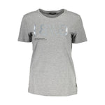 Guess Jeans Brown Cotton Women T-Shirt GU-37072-XS