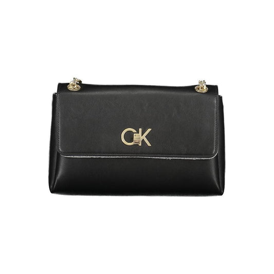 Calvin Klein Black Polyester Handbag CA-26028
