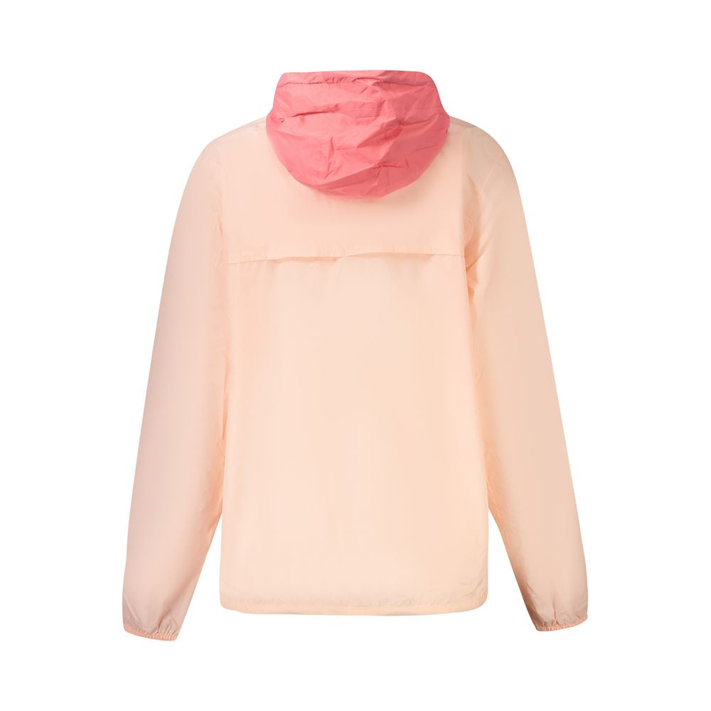 K-WAY Pink Polyamide Women Jacket KW-34962-2XS