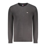 Tommy Hilfiger Black Cotton Men Sweater TO-35379-S