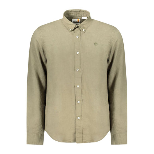 Timberland Green Cotton Shirt TI-35508-S
