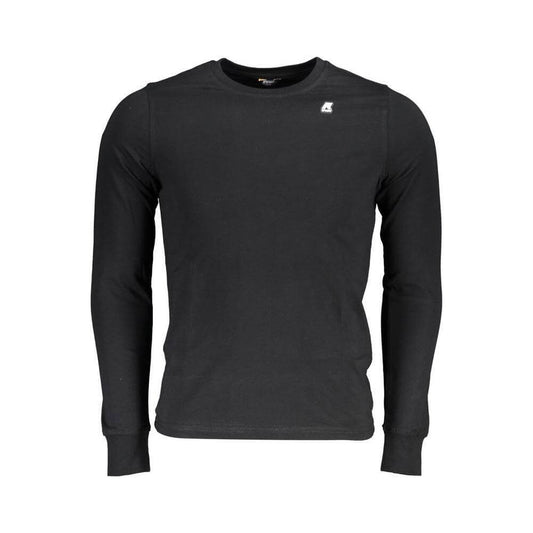 K-WAY Black Cotton Men T-Shirt KW-38051-XXL