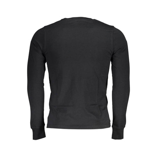 K-WAY Black Cotton Men T-Shirt KW-38051-XXL