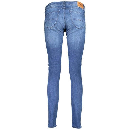 Tommy Hilfiger Blue Cotton Women Jeans TO-22924-W25 | L32