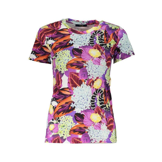 Cavalli Class Purple Cotton Tops & T-Shirt CA-26748-XS