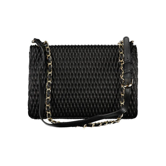 Mario Valentino Black Polyethylene Women Handbag VA-32764