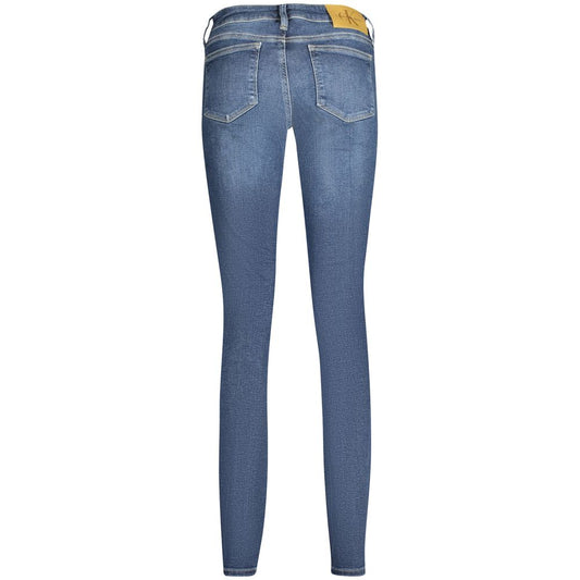 Calvin Klein Blue Cotton Jeans & Pant CA-33777-W26 | L32