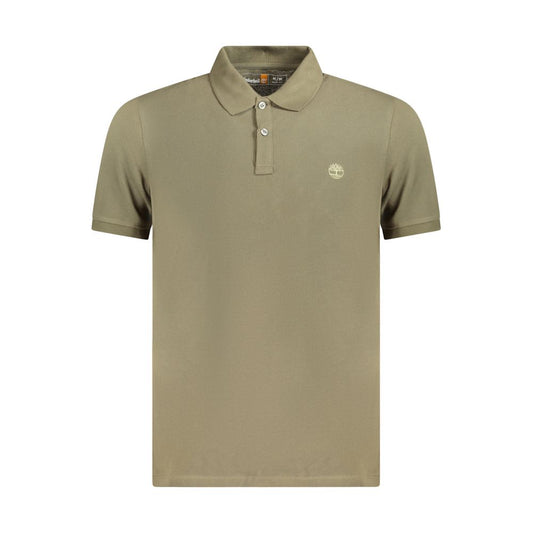 Timberland Green Cotton Polo Shirt TI-35476-S