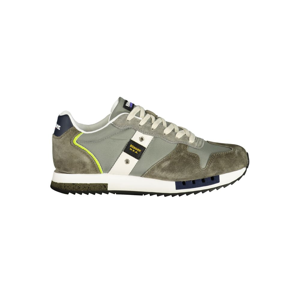 Blauer Verde Polyurethane Men Sneaker