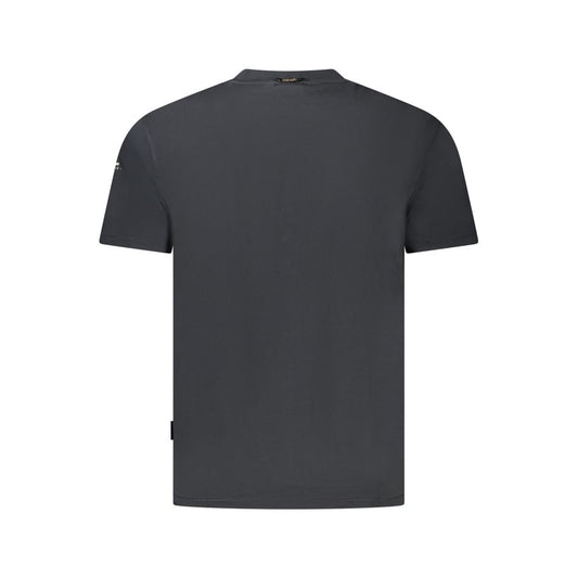 Napapijri Black Cotton Men T-Shirt NA-35887-M