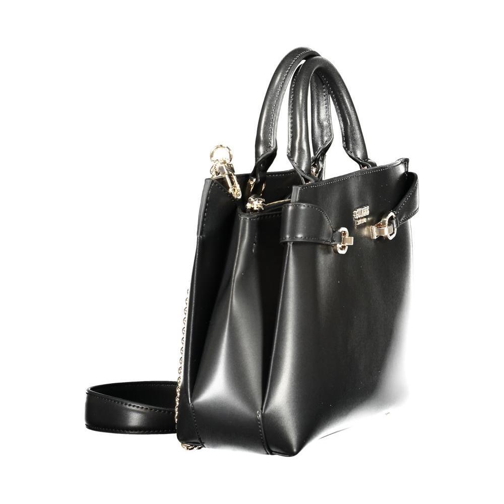 Guess Jeans Black Polyethylene Women Handbag GU-36467