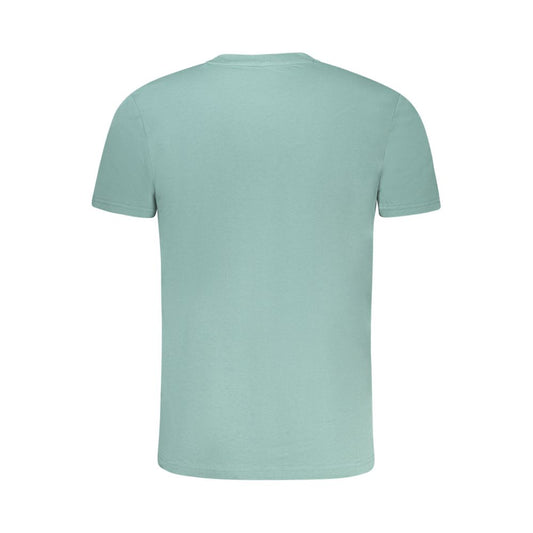 Lee Green Cotton Men T-Shirt LE-35375-S