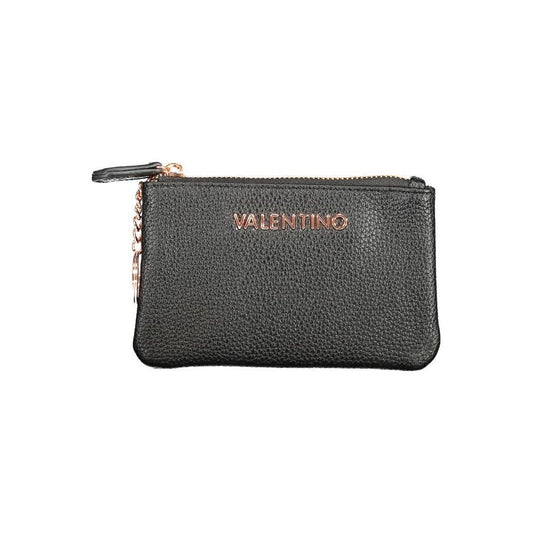 Mario Valentino Black Polyethylene Wallet VA-36228