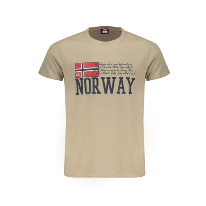 Norway 1963 Beige Cotton Men T-Shirt