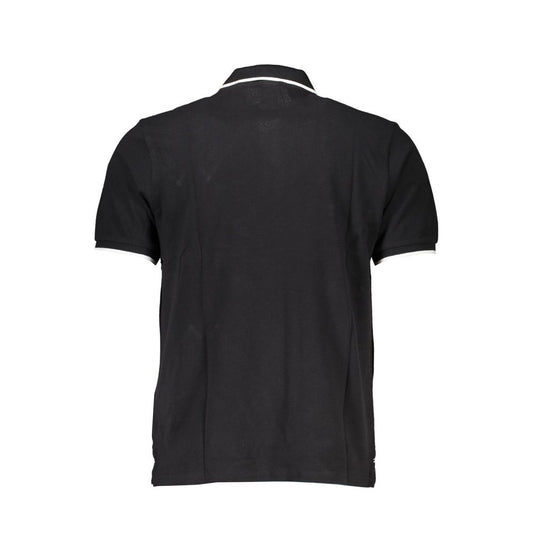 North Sails Black Cotton Polo Shirt NO-27292-S